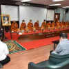 The Association held its annual merit-making ceremony and offered lunch to monks in 2019.